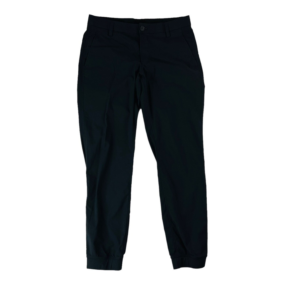 Kit & Ace Black Cotton Polyamide Elastane Jogger‎ Pants Mens Size 36X31